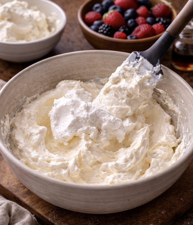 Mascarpone-Creme mit Beeren_4