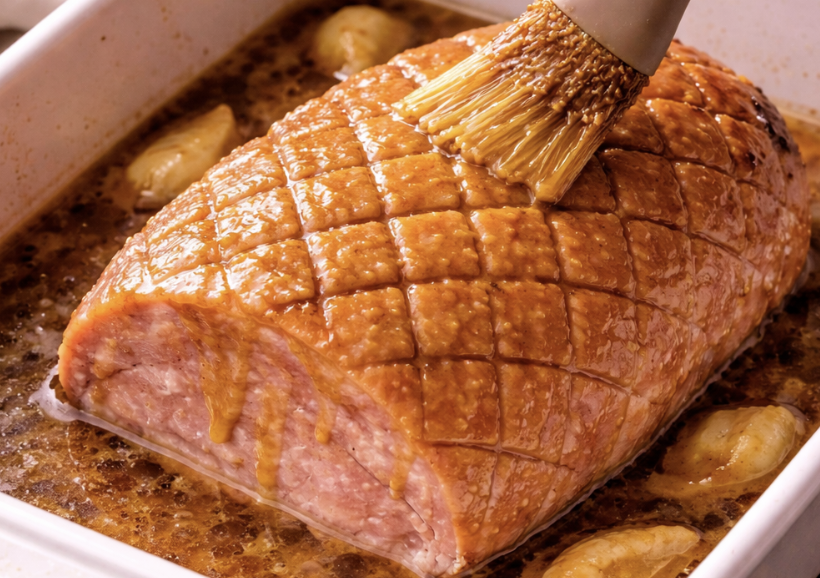 Honigglasierter Osterschinken_4