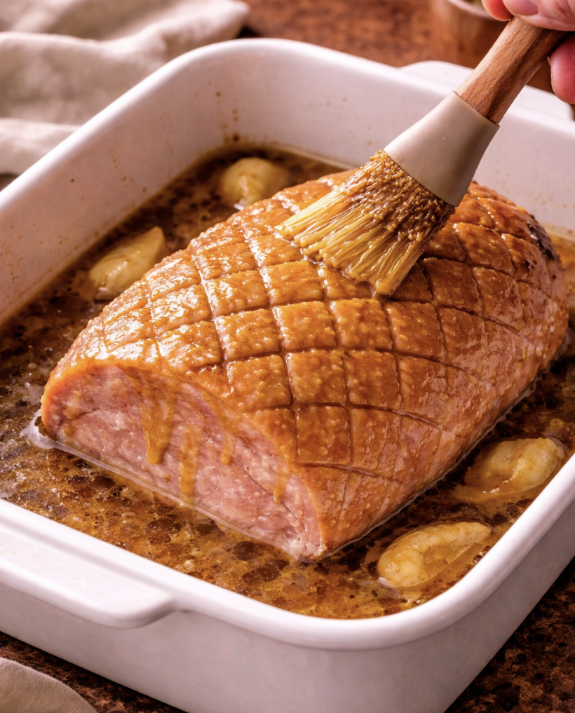 Honigglasierter Osterschinken_4