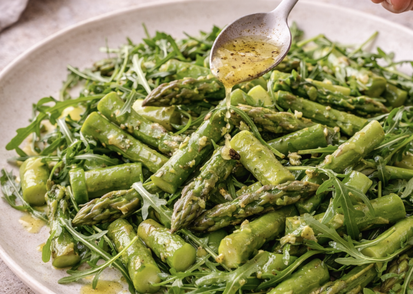 Grüner Spargelsalat mit Parmesan_4