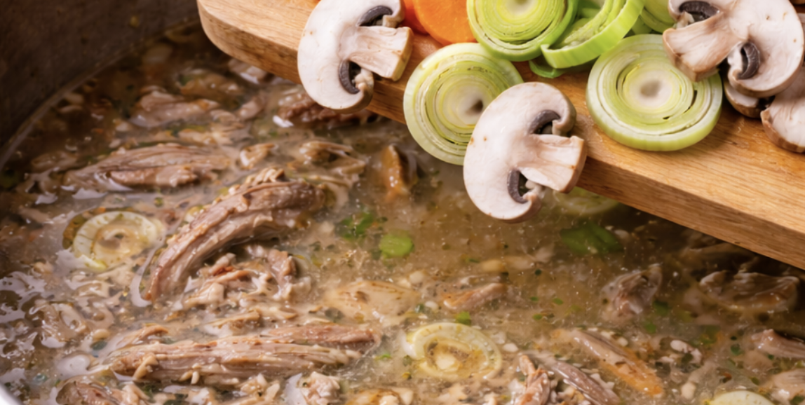 Entensuppe mit Ingwer_4