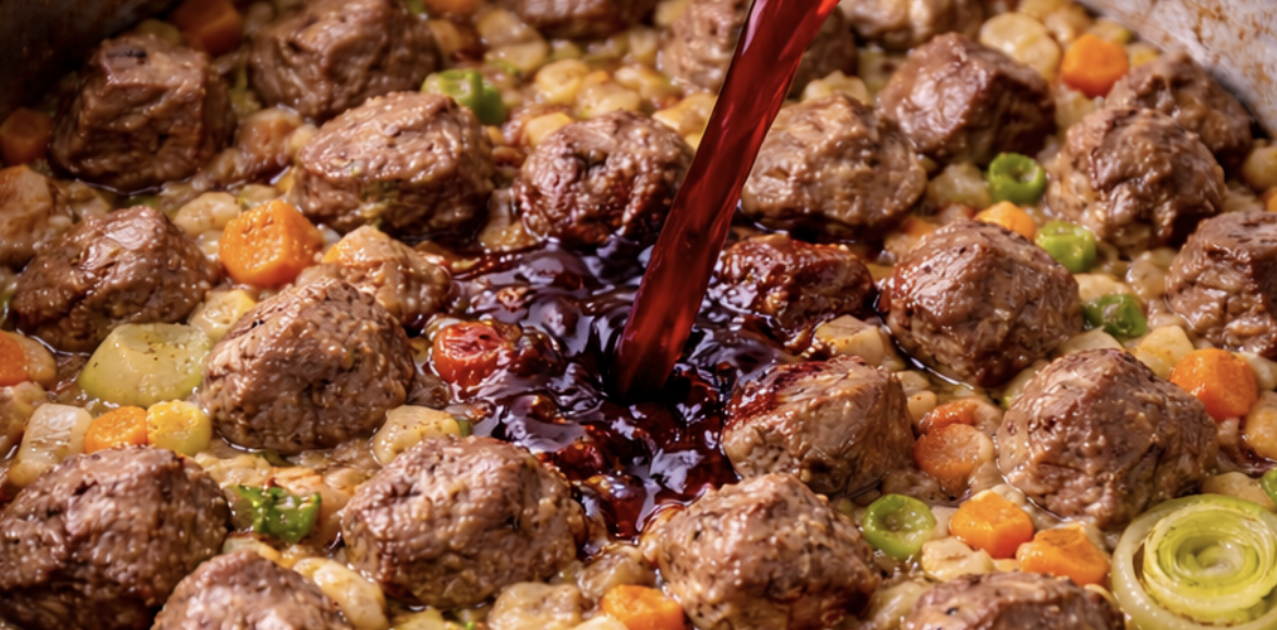 Rehsuppe mit Preiselbeeren_4