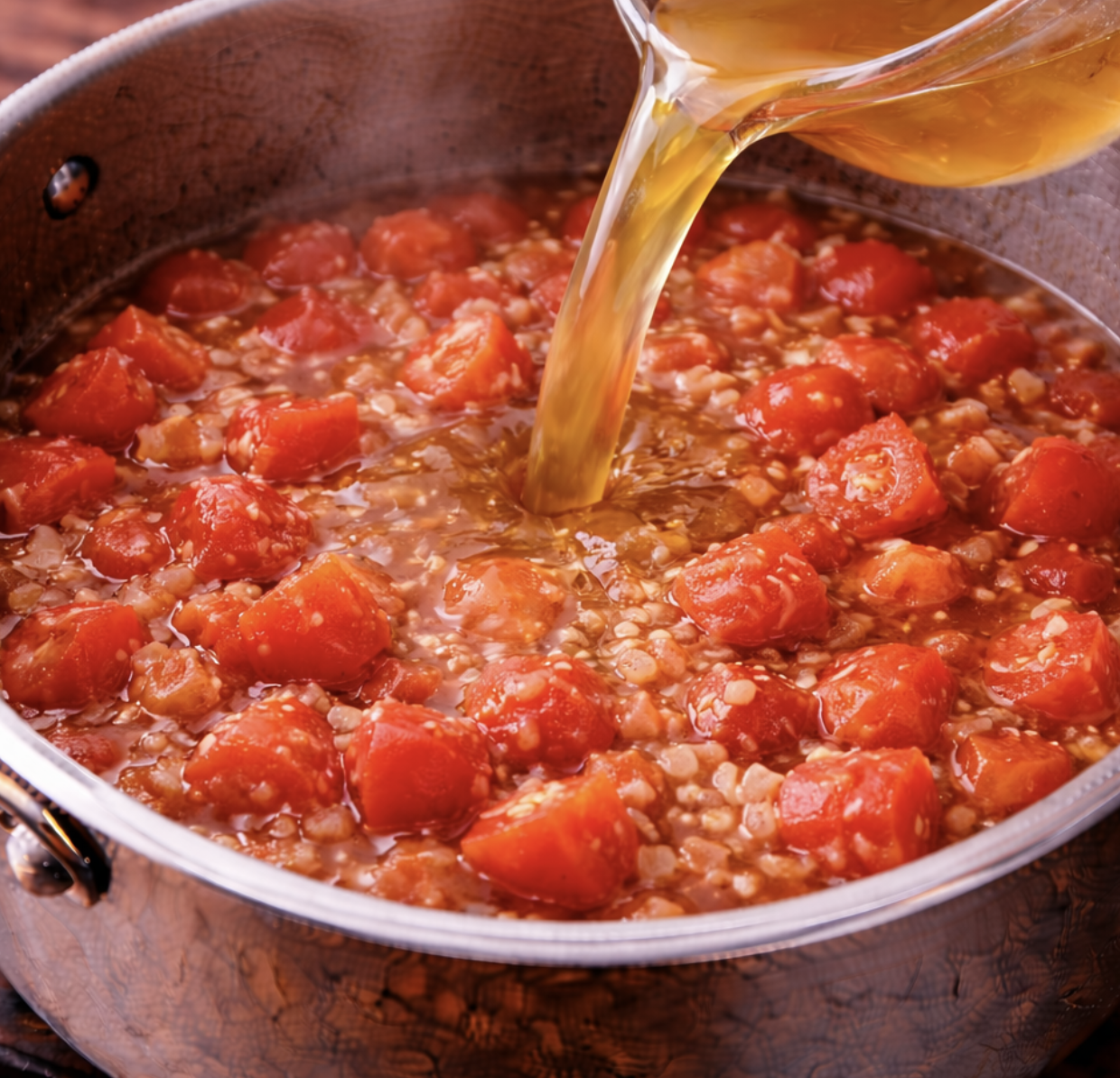 Tomatensuppe mit Basilikum_4