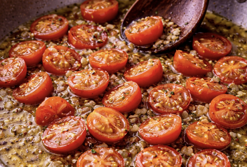 Burrata-Tortellini mit Tomaten und Basilikum_4