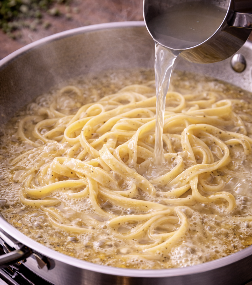 Fettuccine mit Trüffelbutter_4
