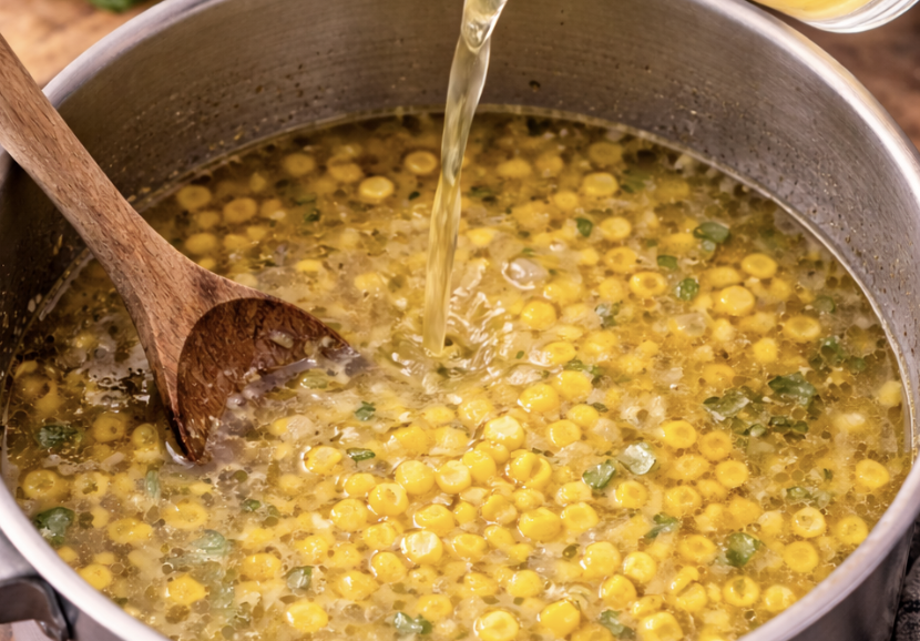 Süßmais-Basilikum-Suppe_4
