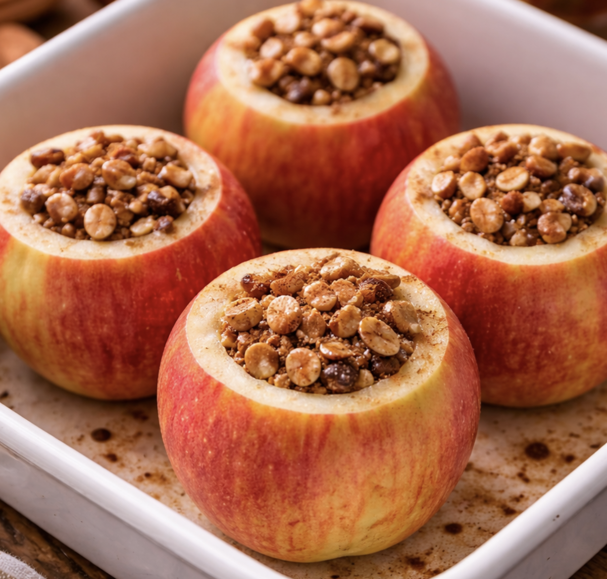 Ofengebackene Äpfel mit Zimt und Mandeln_4