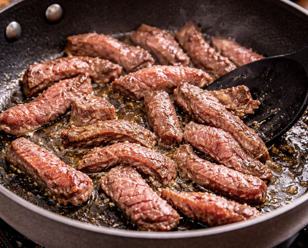 Rinderfiletstreifen mit Brokkoli und Champignons_4