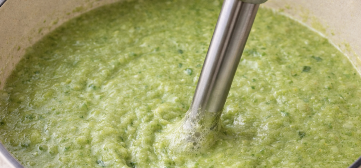 Erbsensuppe mit Minze_5