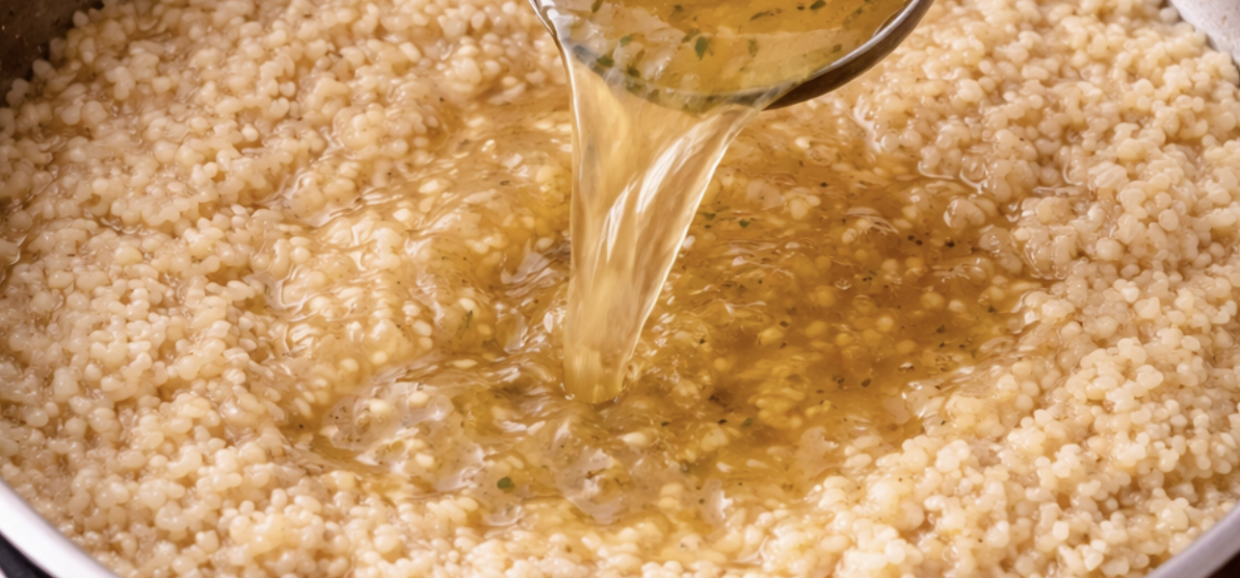 Vegetarisches Risotto mit grünem Spargel_5