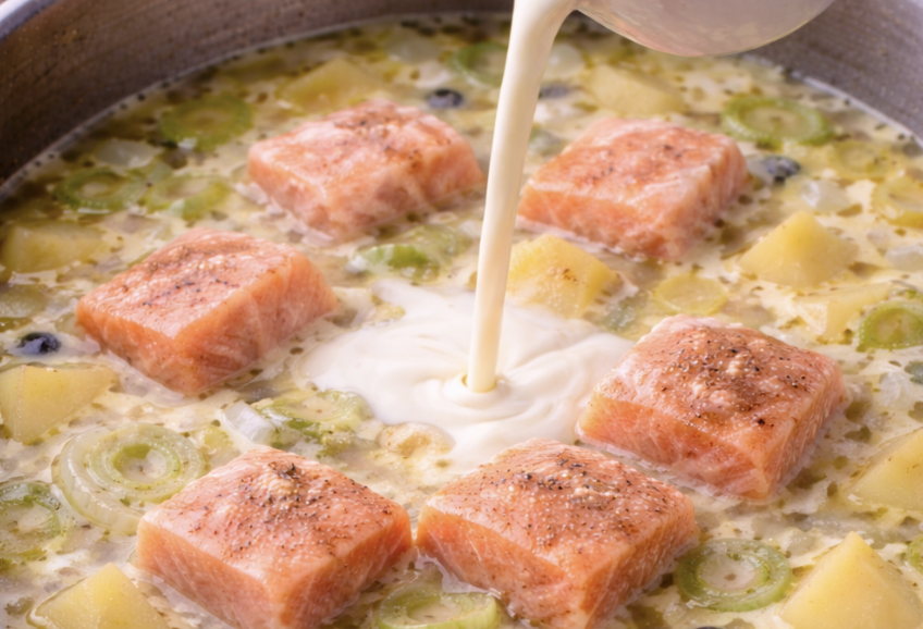 Skandinavische Lachssuppe_5