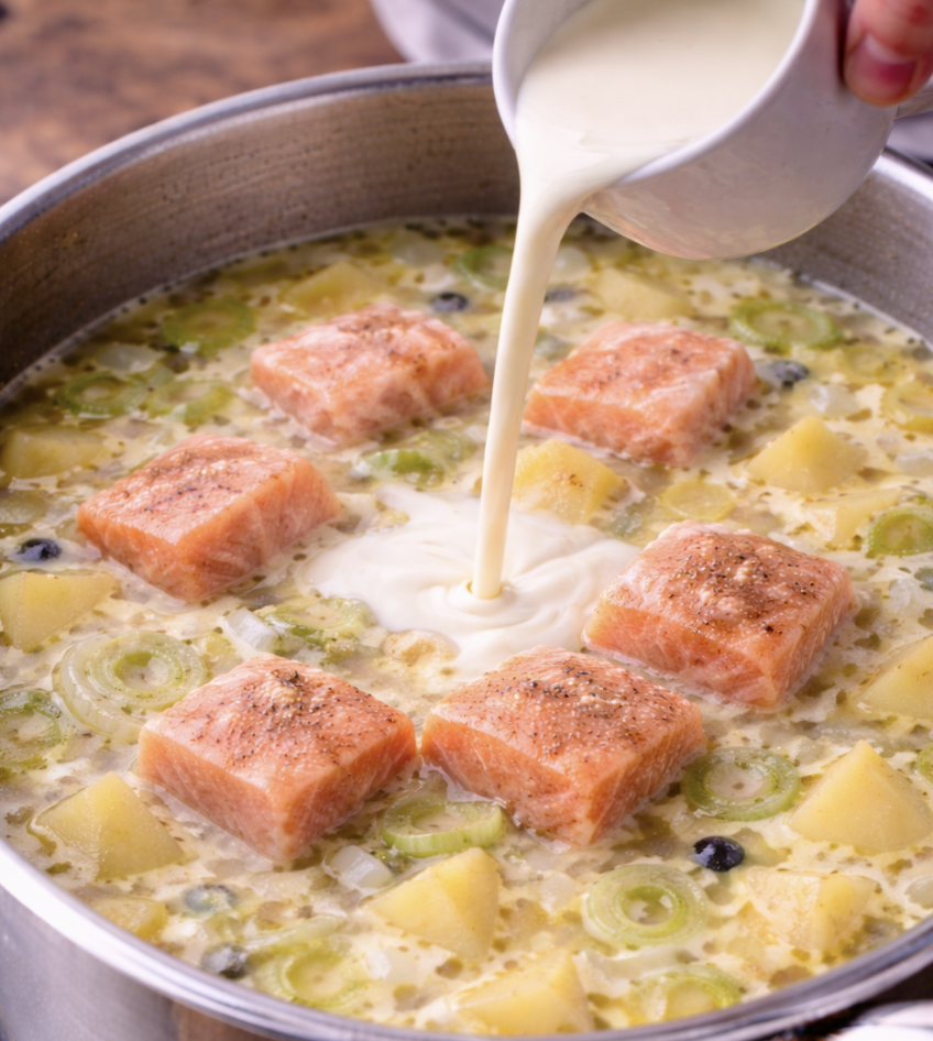 Skandinavische Lachssuppe_5