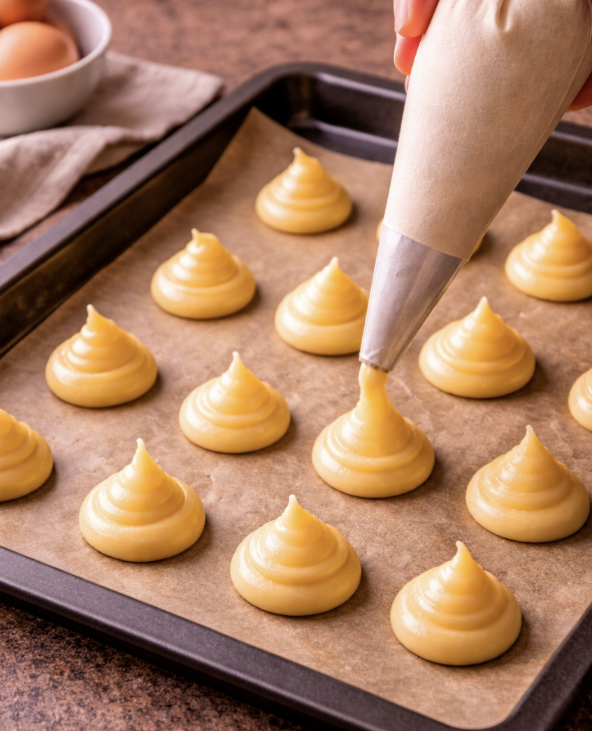 Profiteroles mit Schokoladensauce_5