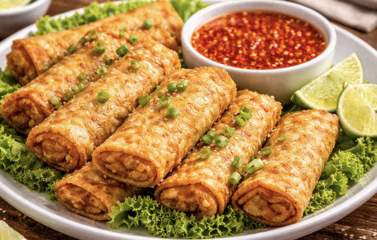 Frühlingsrollen mit Sweet-Chili-Sauce_5