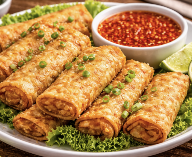 Frühlingsrollen mit Sweet-Chili-Sauce_5