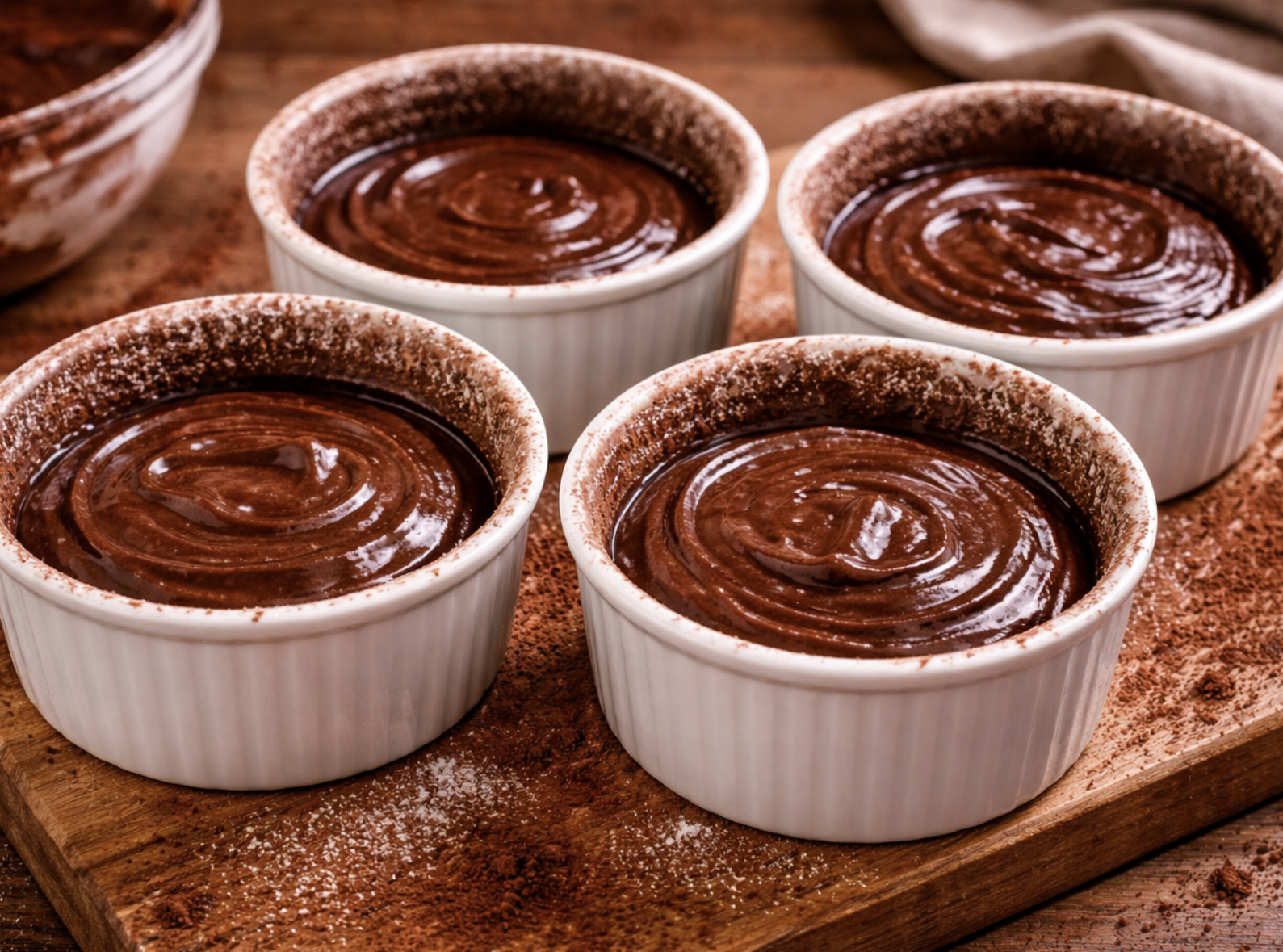 Schokoladenkuchen mit flüssigem Kern_5