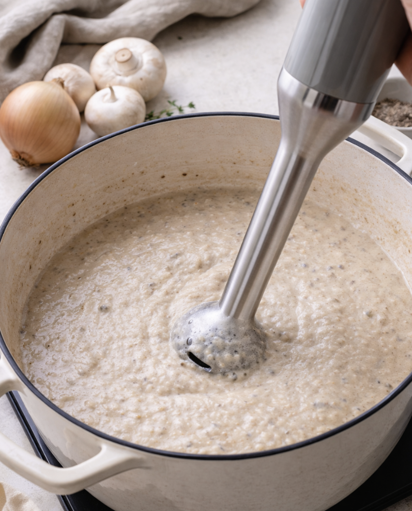 Champignoncremesuppe_5