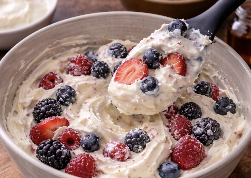 Mascarpone-Creme mit Beeren_5