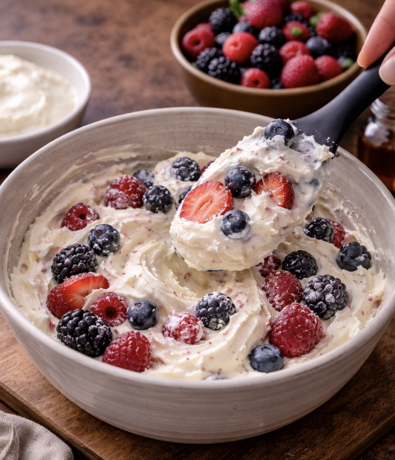 Mascarpone-Creme mit Beeren_5