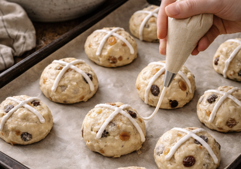 Heiße Kreuzbrötchen_5