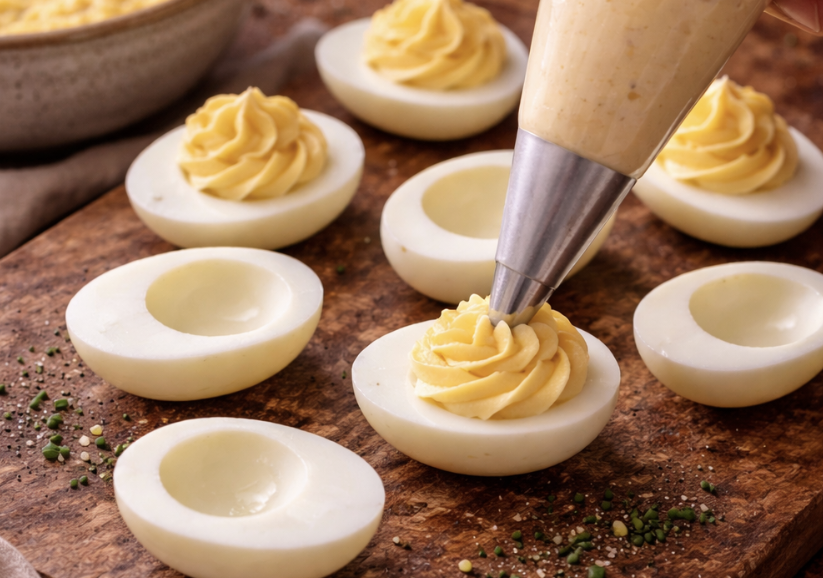 Klassische gefüllte Eier_5