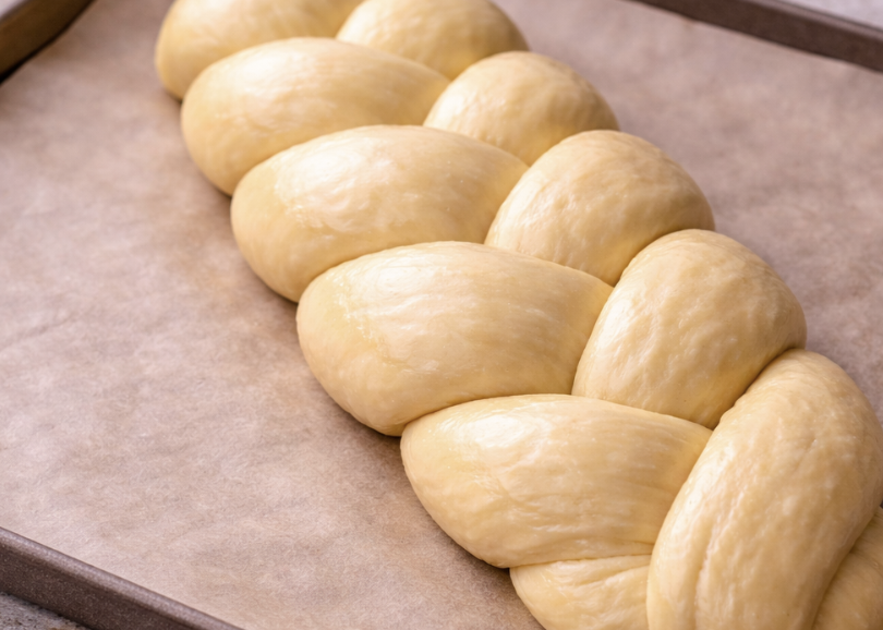 Brioche-Osterzopf mit Mandeln_5