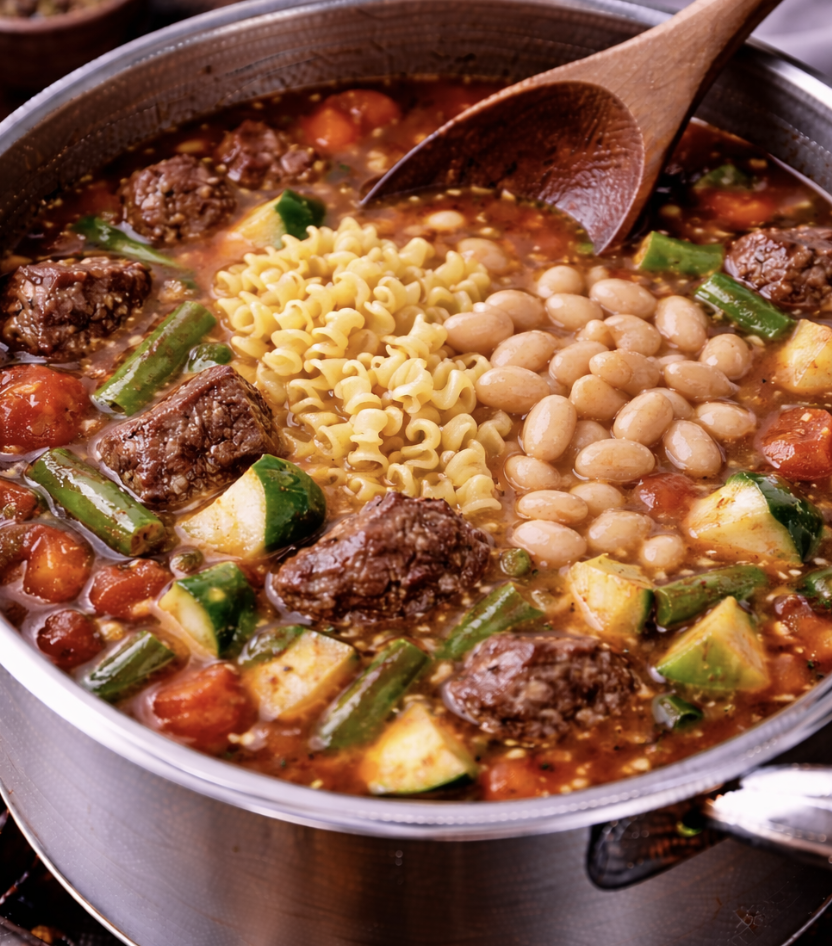 Minestrone mit Rind_5