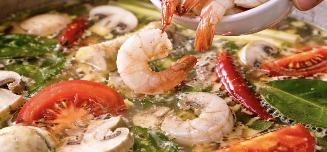 Tom Yum mit Garnelen_5