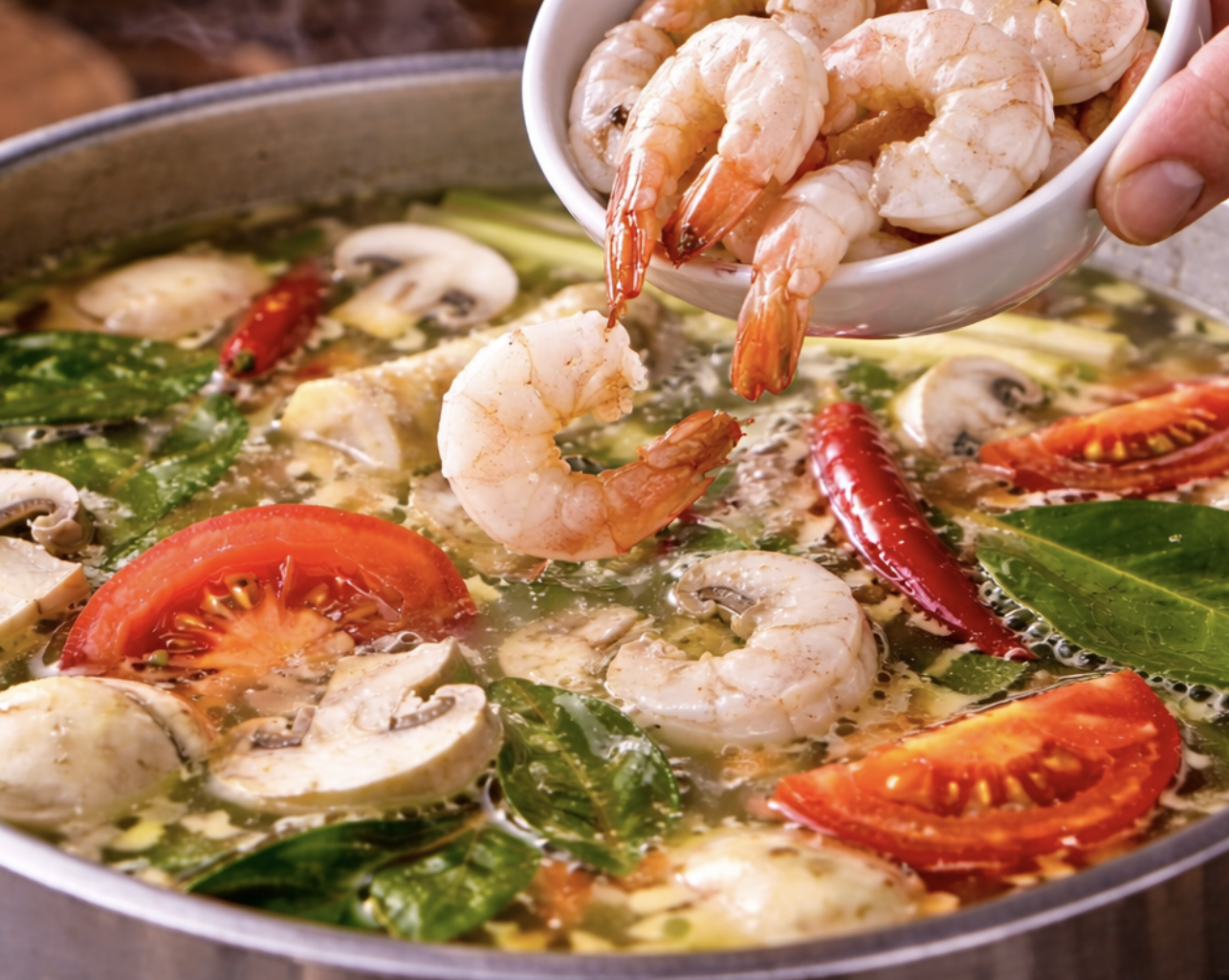 Tom Yum mit Garnelen_5