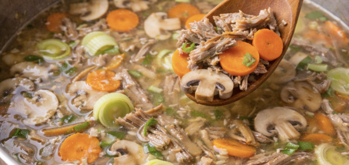 Entensuppe mit Ingwer_5