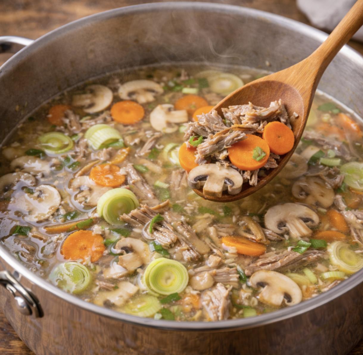 Entensuppe mit Ingwer_5