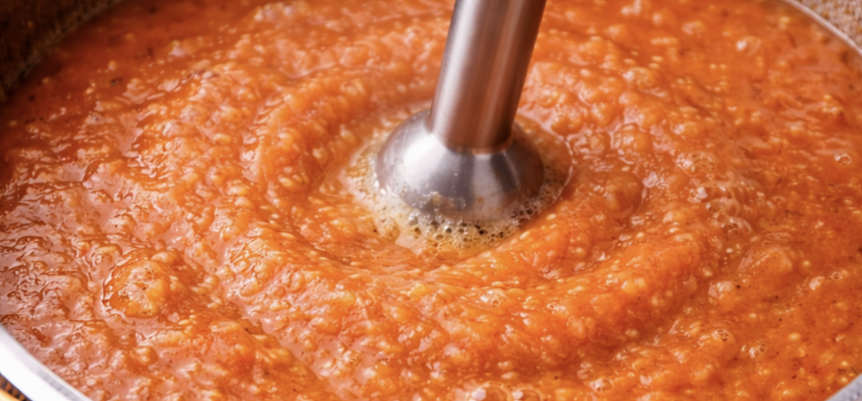 Tomatensuppe mit Basilikum_5