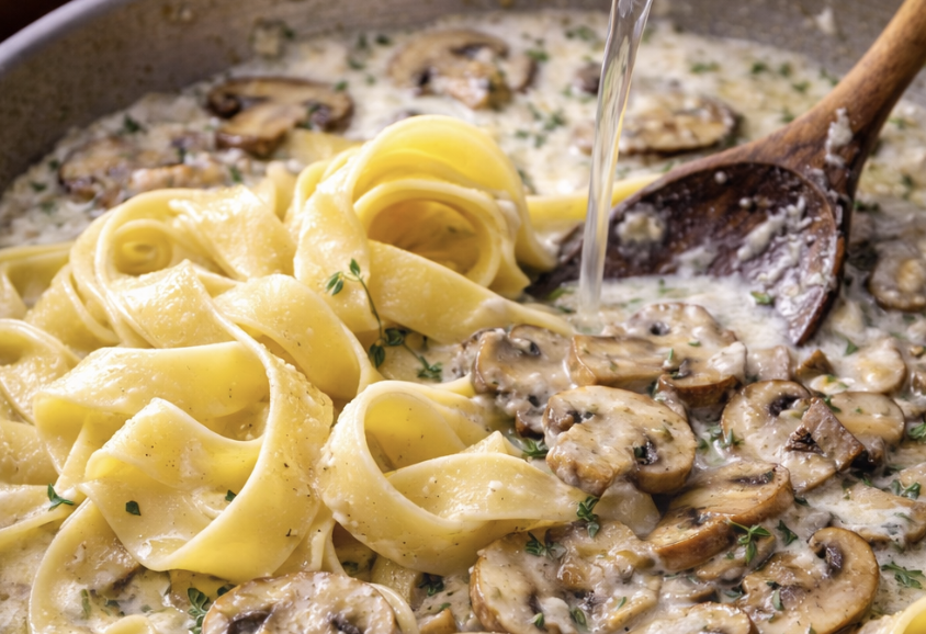 Pappardelle mit Pilzen und Thymian_5