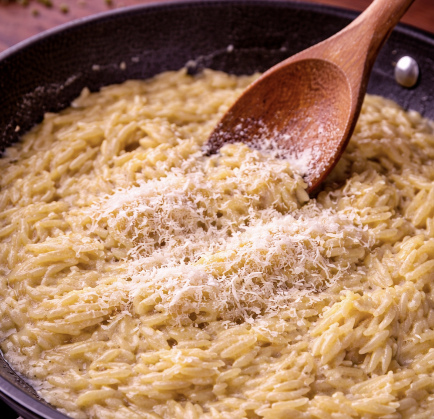 Orzo mit Zitrone und Parmesan_5