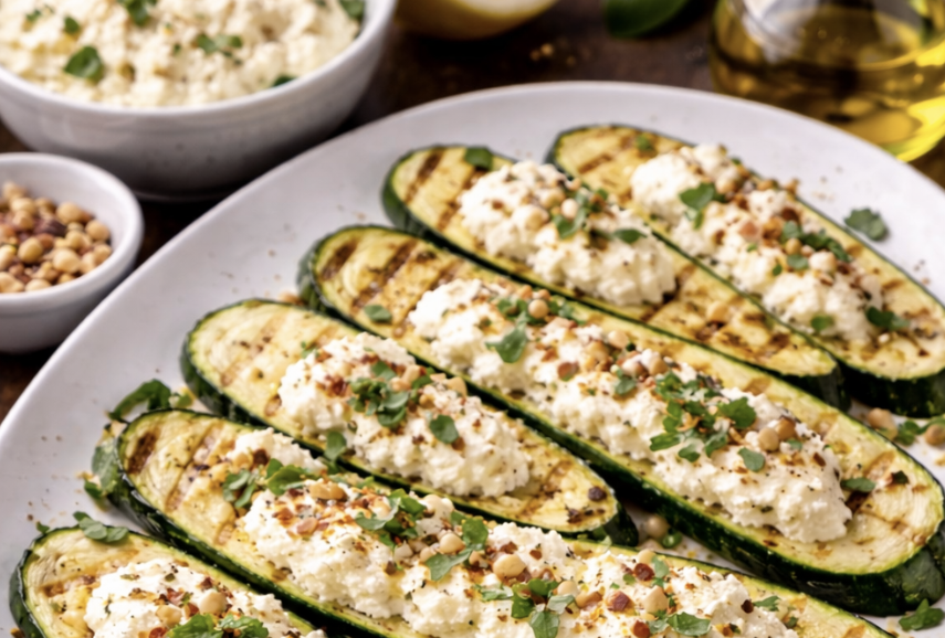 Gegrillte Zucchini mit Zitronenricotta_5
