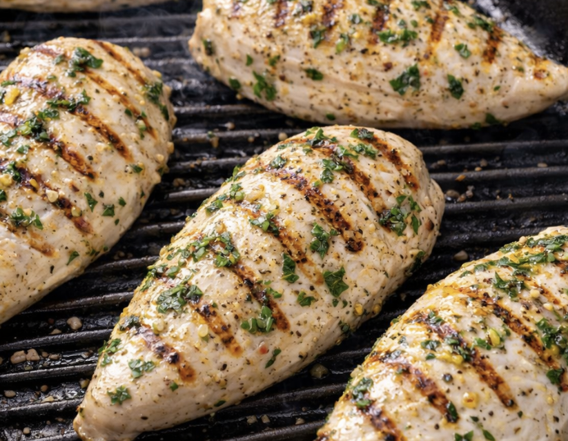 Gegrilltes Zitronen-Kräuter-Hähnchen mit Sommergemüse_5