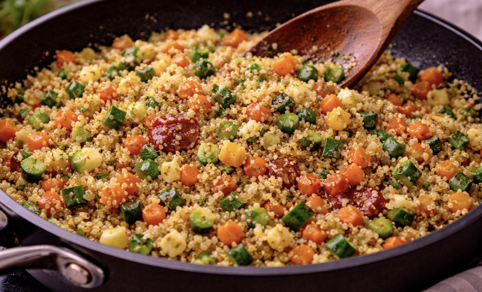 Gefüllte Paprika mit Quinoa und Gemüse_5