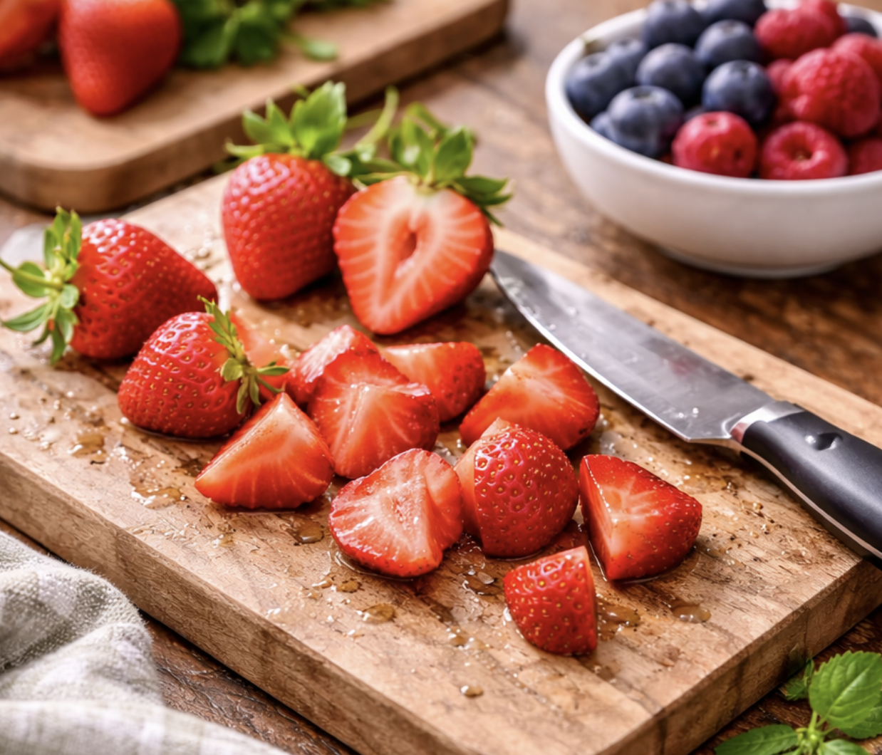 Chia-Pudding mit frischen Beeren_5