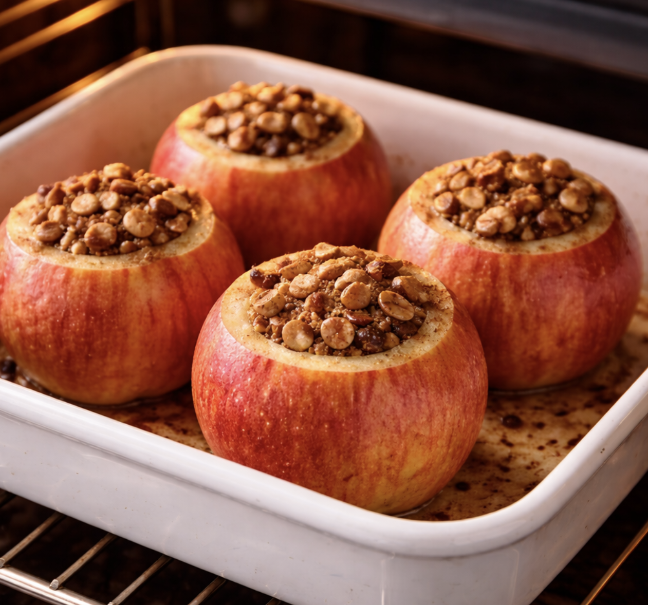 Ofengebackene Äpfel mit Zimt und Mandeln_5