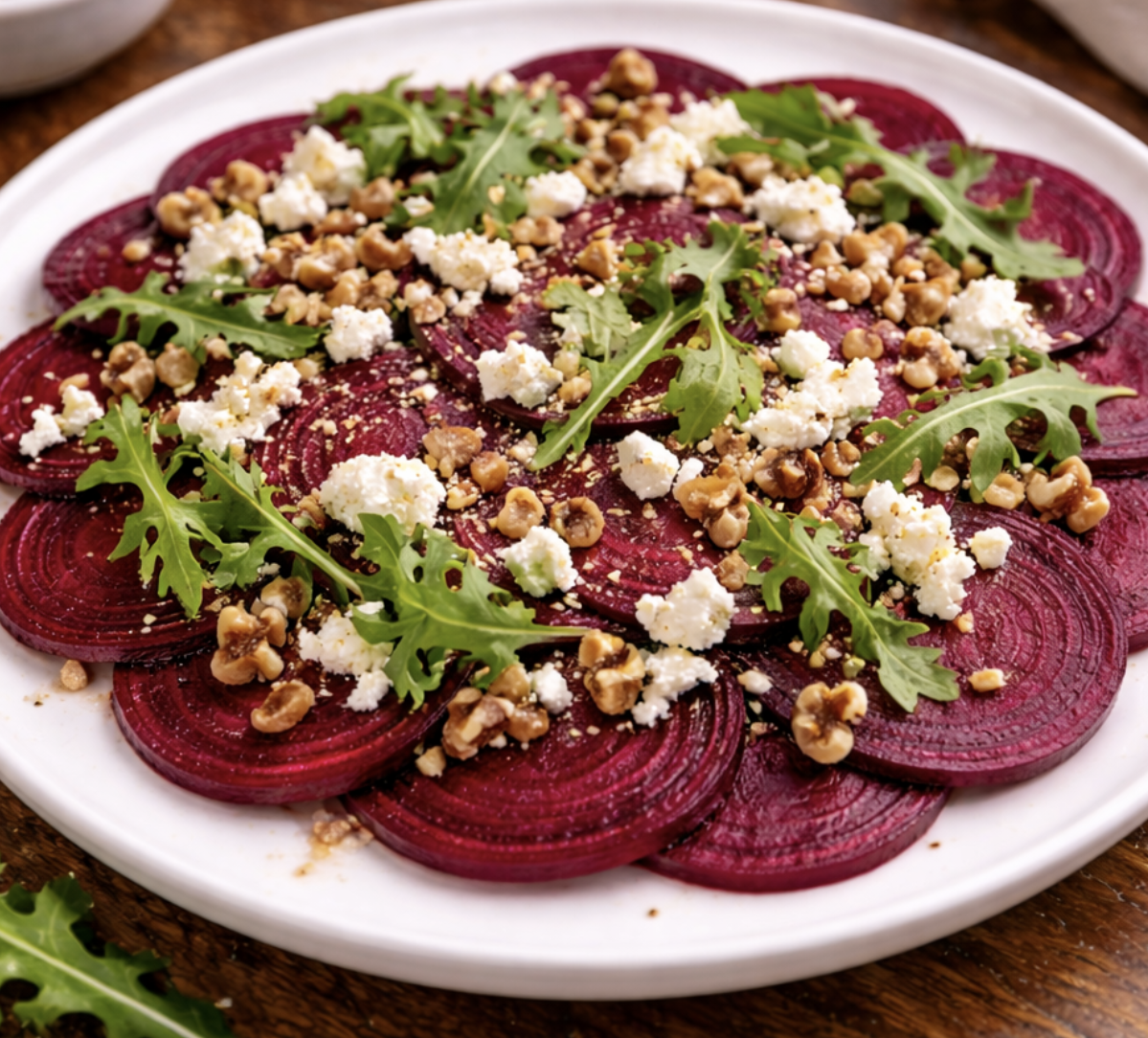 Rote-Bete-Carpaccio mit Feta und Walnüssen_5