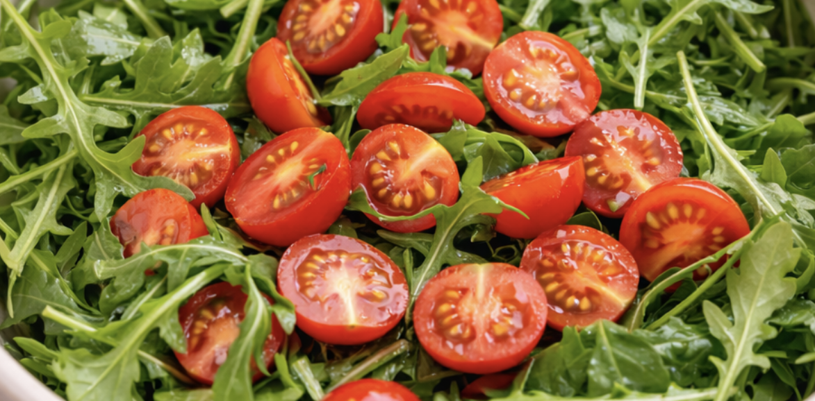 Gegrillte Garnelen auf Rucola_5