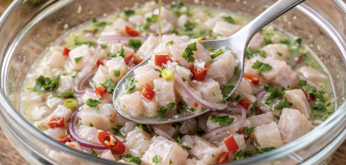 Ceviche von der Dorade mit Limette_5