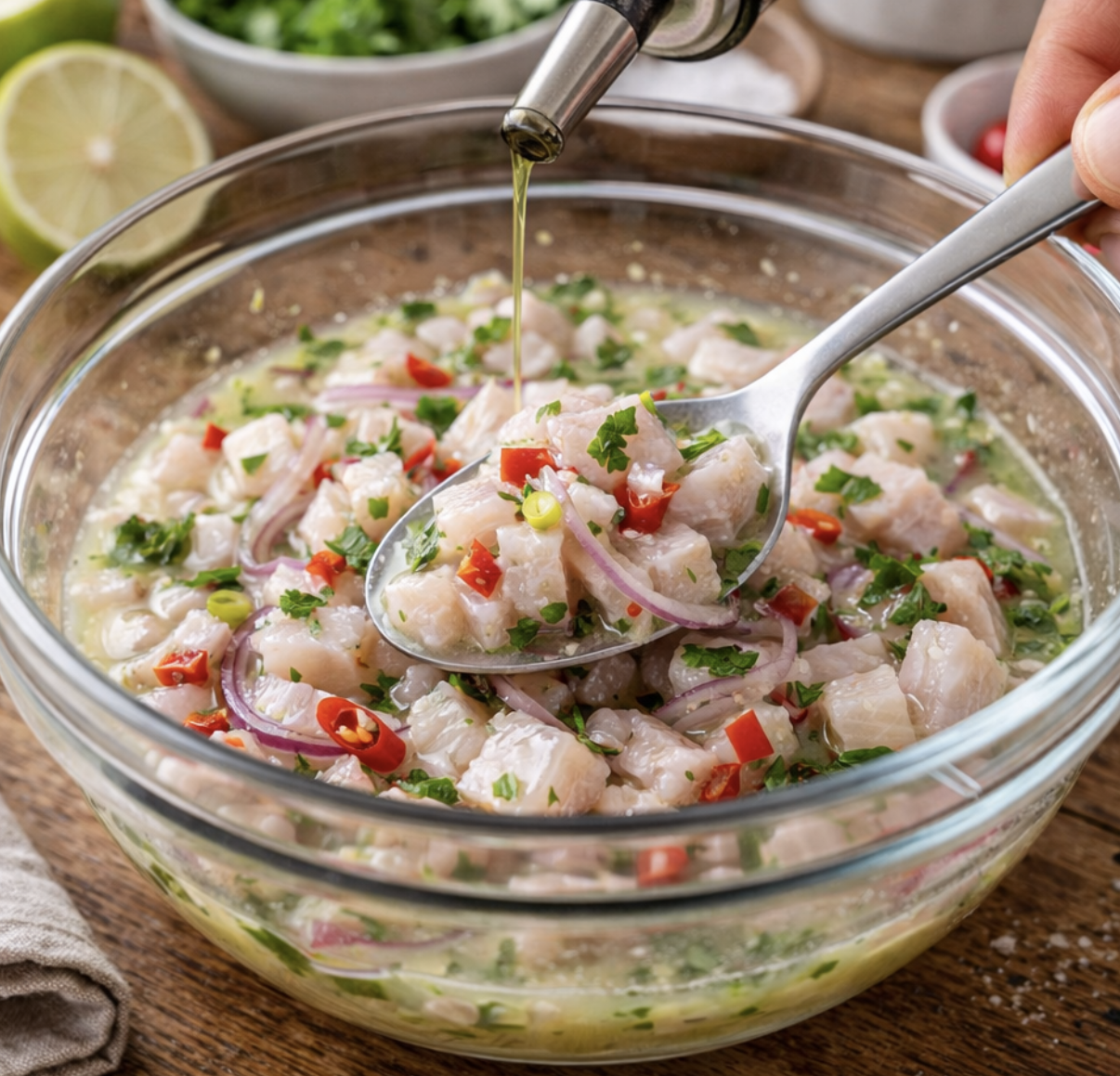 Ceviche von der Dorade mit Limette_5
