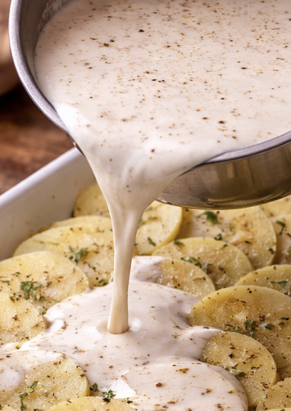 Kartoffelgratin mit Käse_5