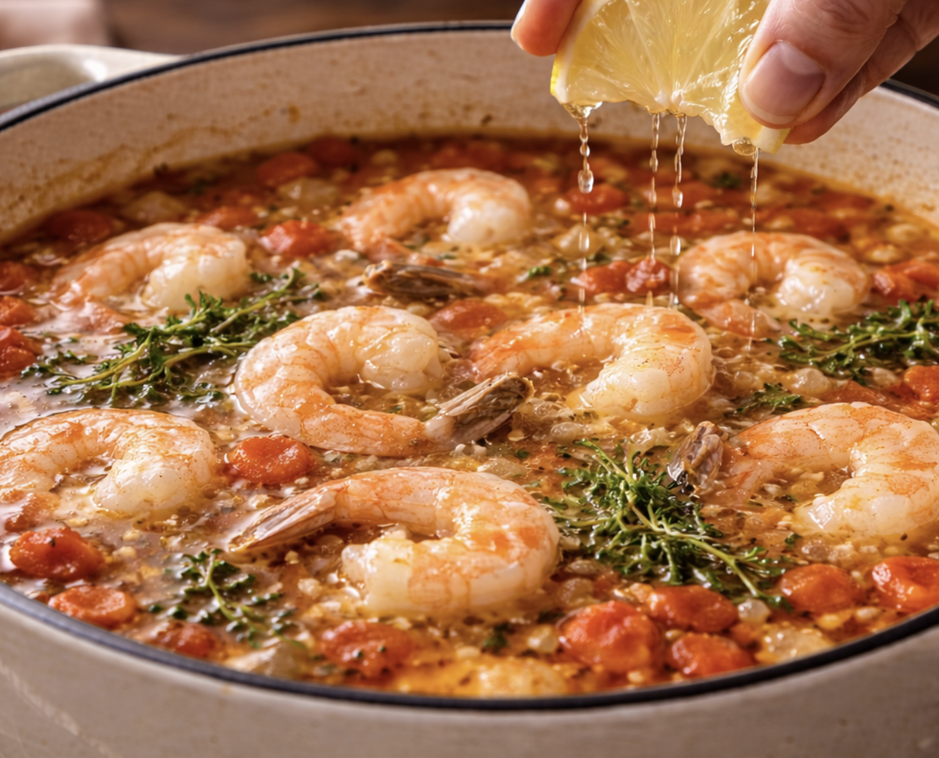 Spanische Garnelensuppe_6