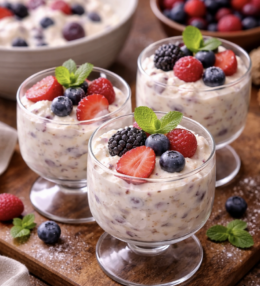 Mascarpone-Creme mit Beeren