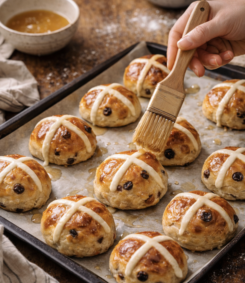 Heiße Kreuzbrötchen_6