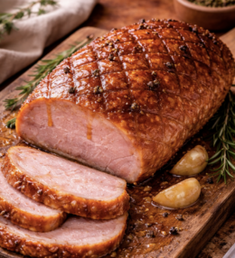 Honigglasierter Osterschinken