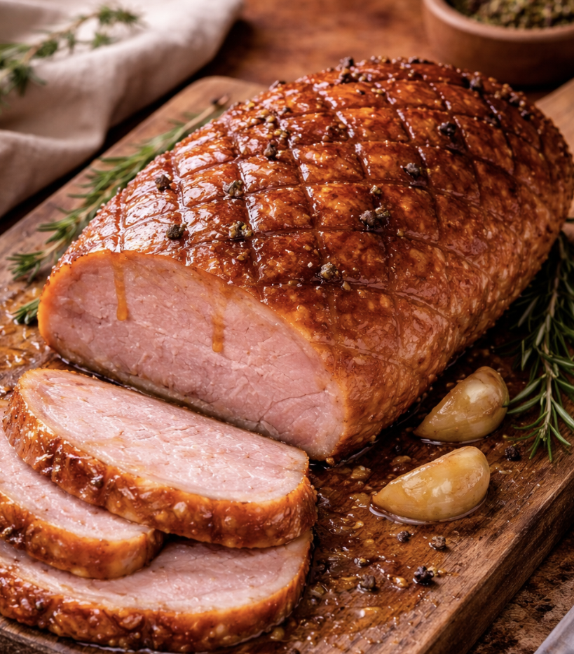 Honigglasierter Osterschinken_6