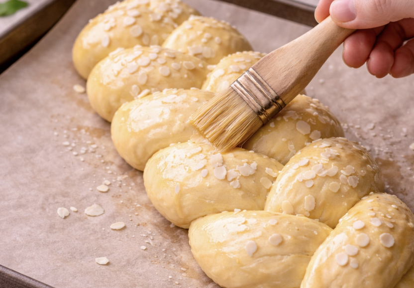 Brioche-Osterzopf mit Mandeln_6